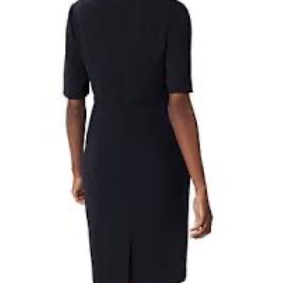Hobbs London Madison Black sheath dress US 8 UK 12 NWT $290 - Picture 6 of 8